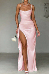 Long Slip Elegant Party Dress