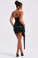 One-Shoulder Bodycon Cocktail Dress