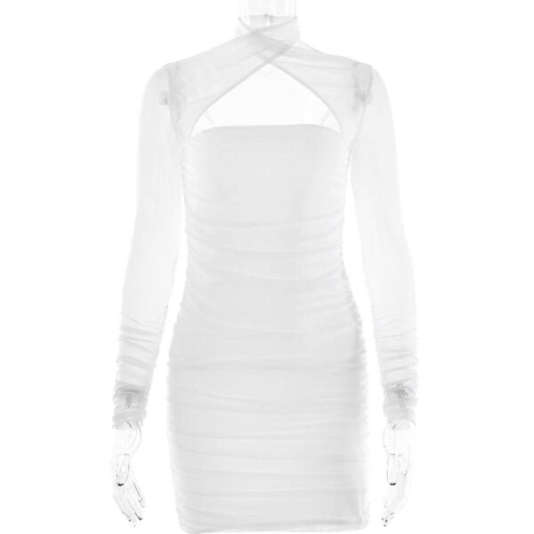 Georgina Short Dress - White