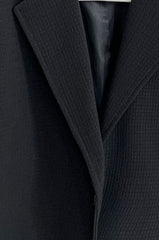 Waffle Textured Oversized Blazer