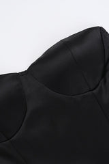 Strapless Ruched A-Line Party Dress