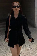 Longline Slimming Long Sleeve Blouse