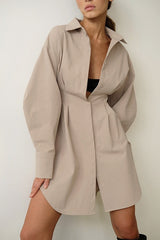 Elegant Vintage Waist Defining Blouse