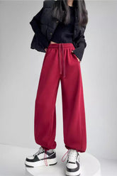 Plush Heavyweight Draped Knit Pants