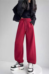 Plush Heavyweight Draped Knit Pants