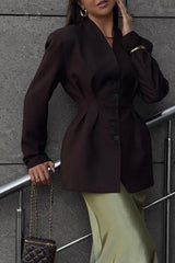 Elegant Long Sleeve Blazer
