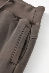 Fleece Lined Bodycon Flared Knit Pants