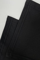 Mesh Panel Sash Maxi Dress