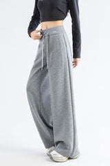 Fleece Lined Narrow Curved Knit Pants