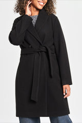 Two Pocket Wool Style Classic Overcoat