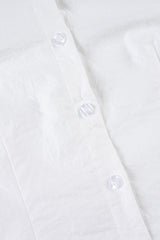 Waist Defining Flare Sleeve Blouse