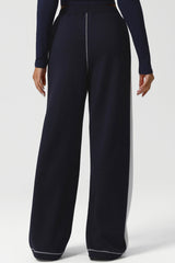 Color Block Yoga Knit Pants