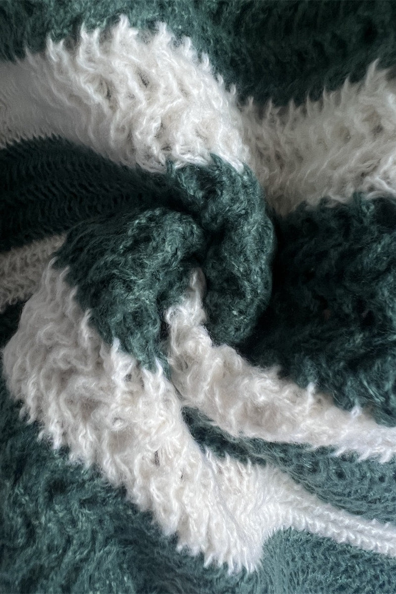 Striped Knit Casual Loose Sweater