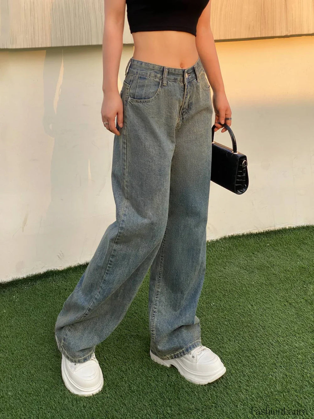 90s Washed High Waist Boyfriend Jeans Boyfriend Jeans