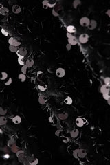 Black Velvet Sequin Jacket