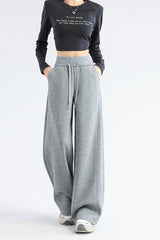 Fleece Lined Narrow Curved Knit Pants