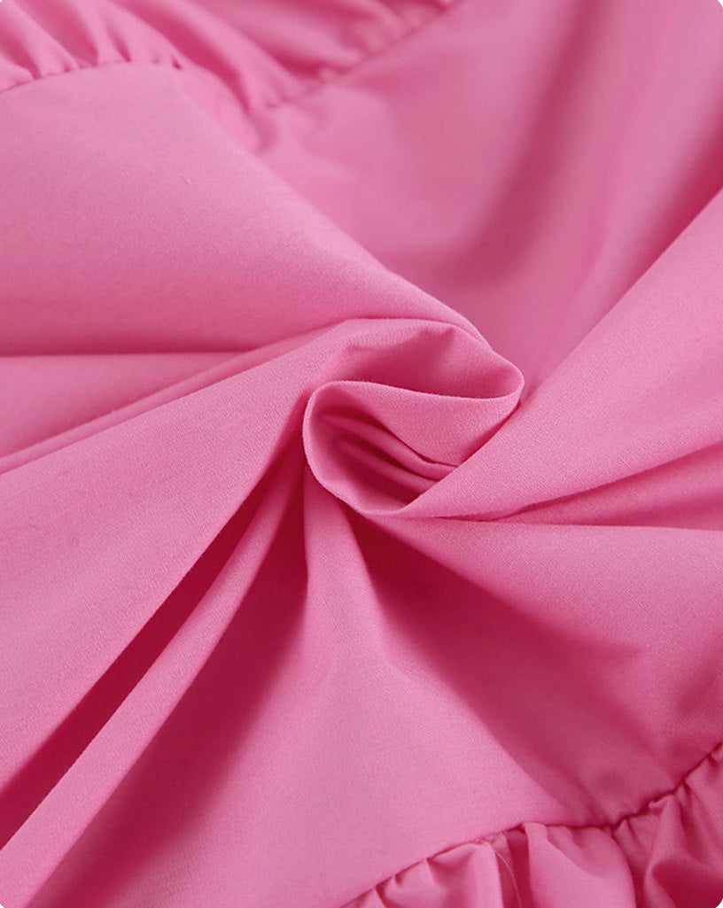 Ruffle Babe Shirt - Pink