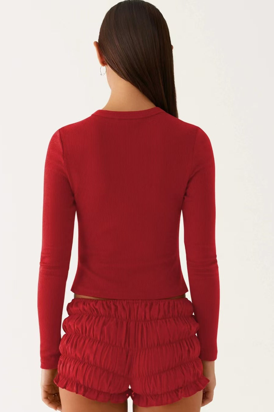 Minimalist Button Cardigan