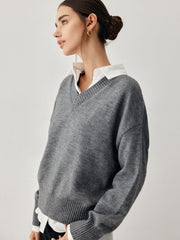 Charcoal Charming Sweater Sweaters
