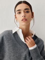 Charcoal Charming Sweater Sweaters