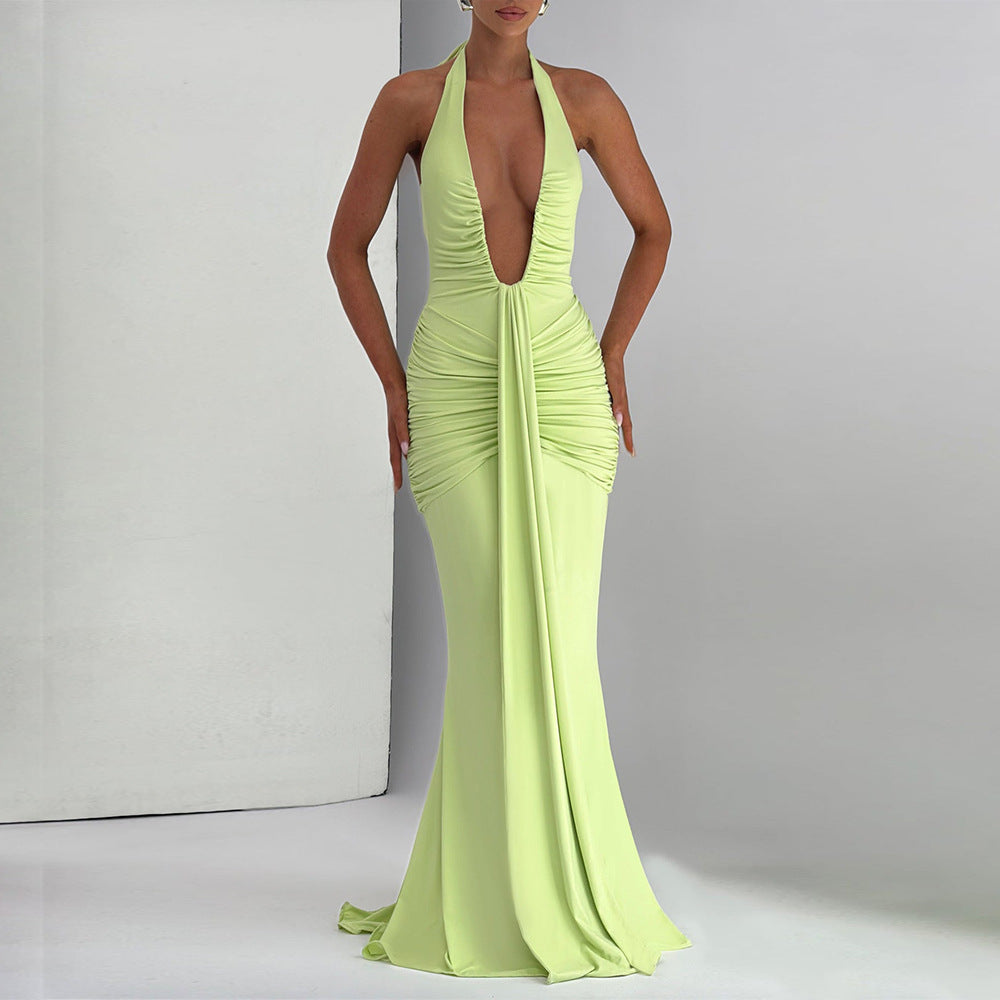 Aster Maxi Dress - Green
