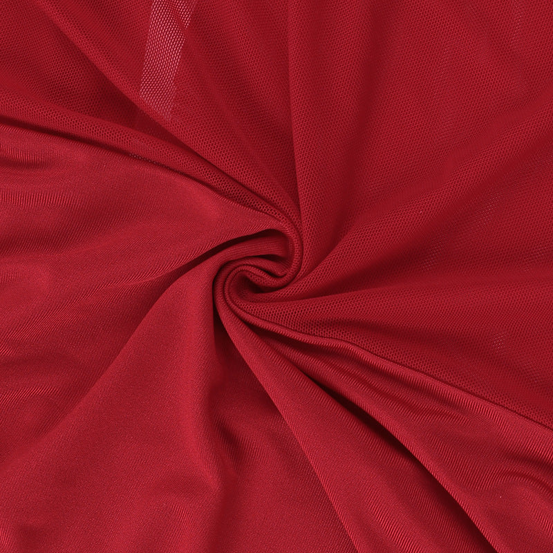 Raze Halter Dress - Red