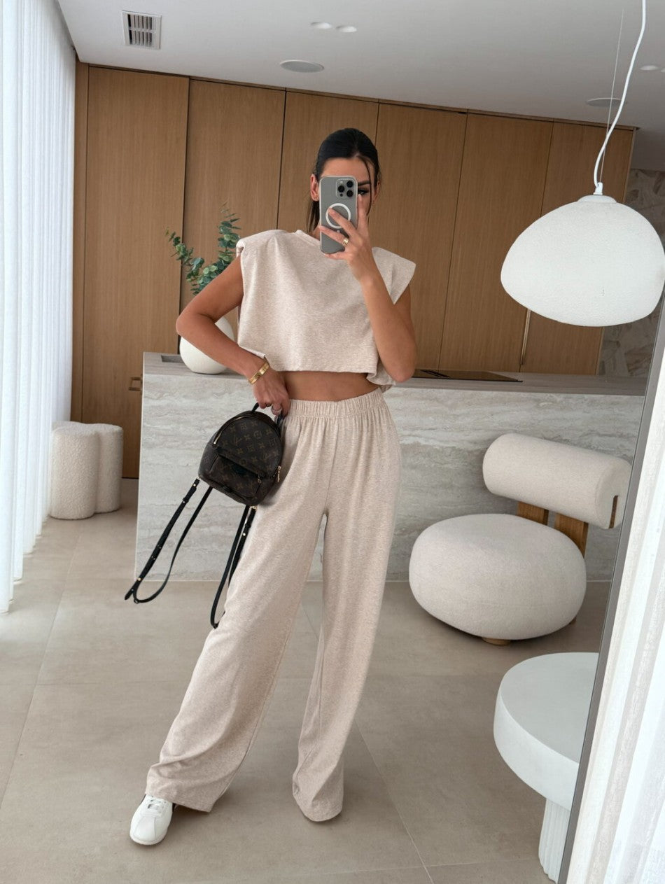 June Co-ord Set - Apricot