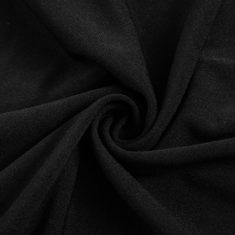 Monroe Slit Dress - Black