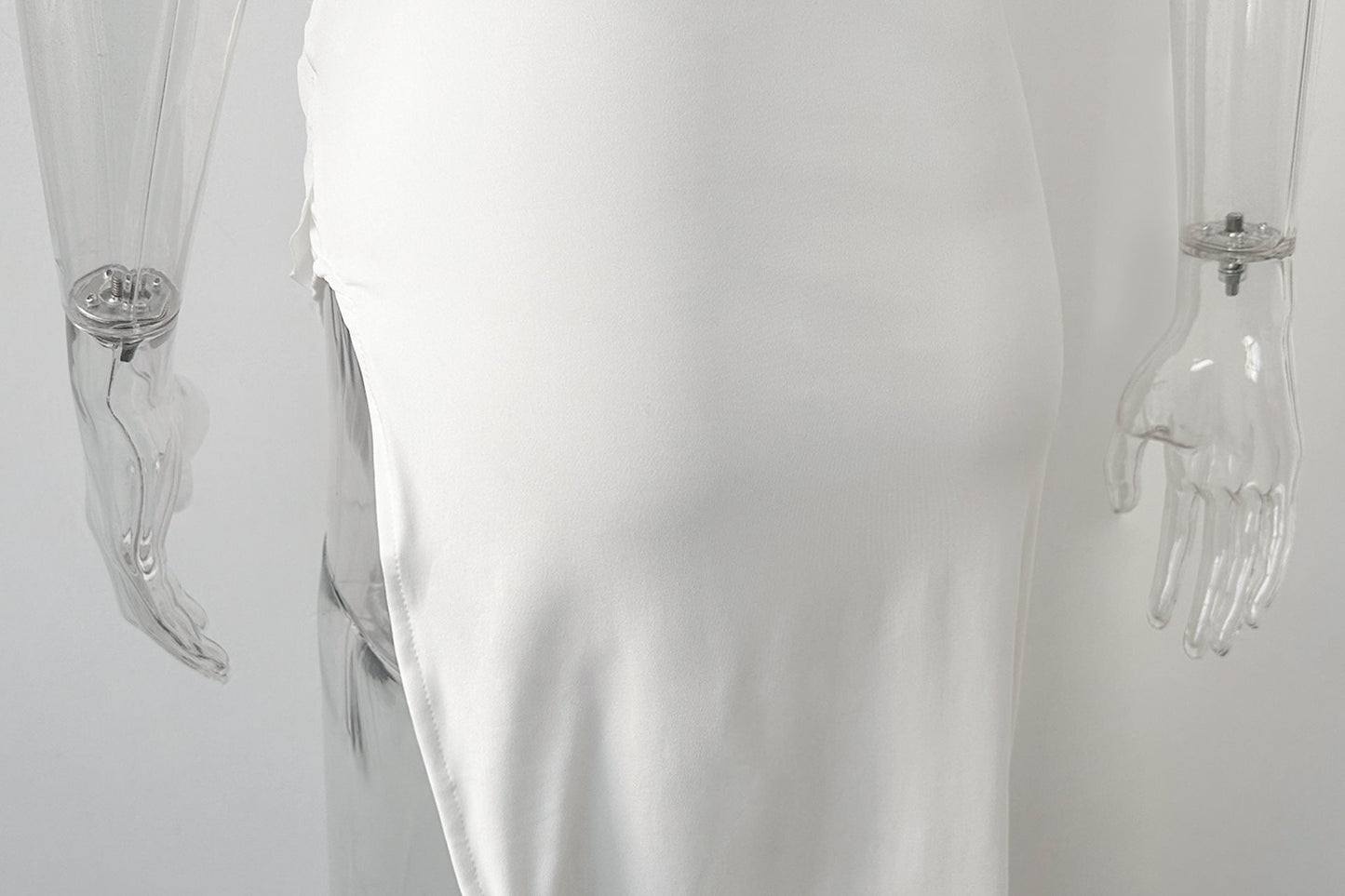 Azrim Maxi Dress - White