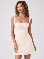 Sexy Backless Fit Flare Dress