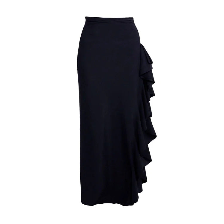 Eclipse Swimsuit Wrap Skirt - Black