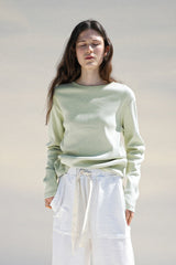 Classic Round Neck Knit Top