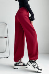 Plush Heavyweight Draped Knit Pants