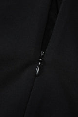 High Neck Sleeveless Slit Formal Dress