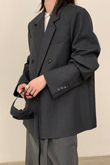 Commuter Style Belted Blazer