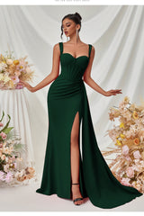 Sexy Bodycon Slit Maxi Party Dress