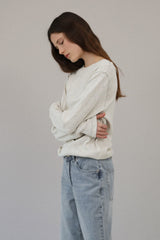 Classic Round Neck Knit Top