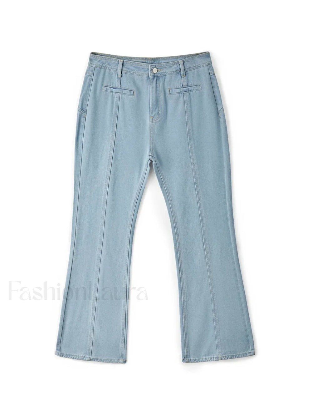 Back Star Patchwork Flare Jeans Flare Jeans