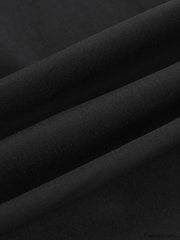 Buckle Belted Flare Leg Pants Flare Leg Pants