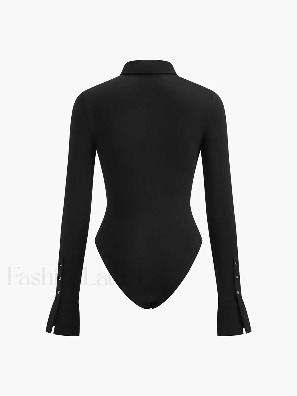 Button Down Collared Bodysuit Bodysuits