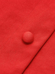 Button Front Sleeveless Short Dress Dresses