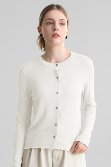 Structured Tencel Cardigan
