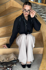 Long Sleeve Lace Blouse