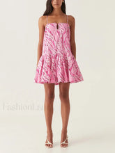 Camisole Patchwork Floral Dress