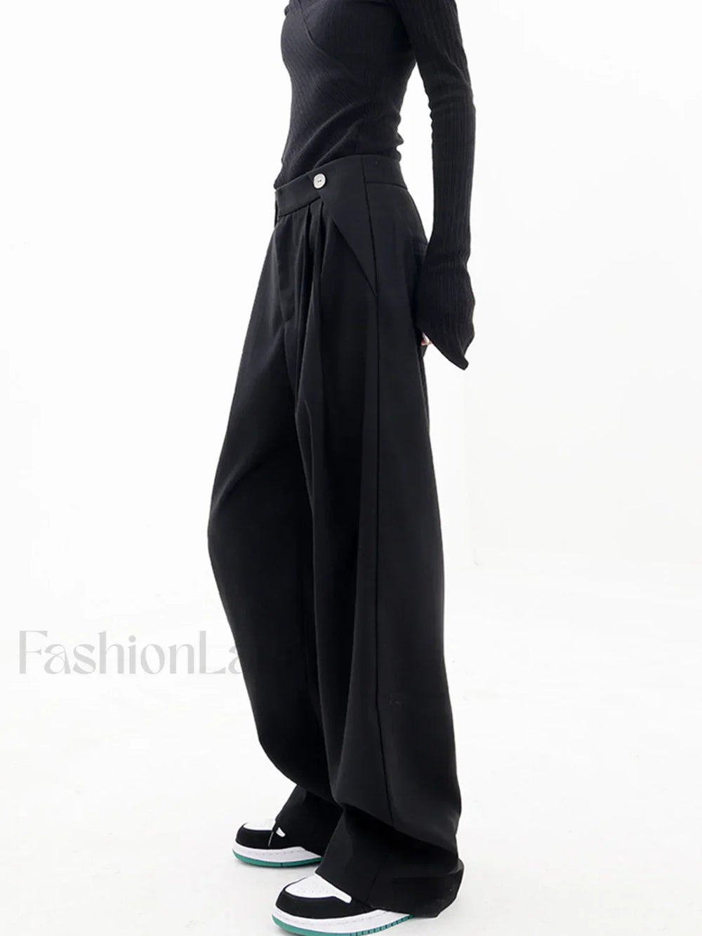 Casual Wide Graceful Leg Pants Pants