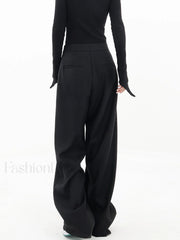 Casual Wide Graceful Leg Pants Pants