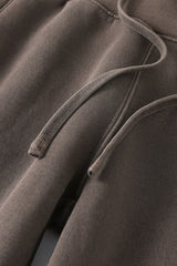 Fleece Lined Bodycon Flared Knit Pants