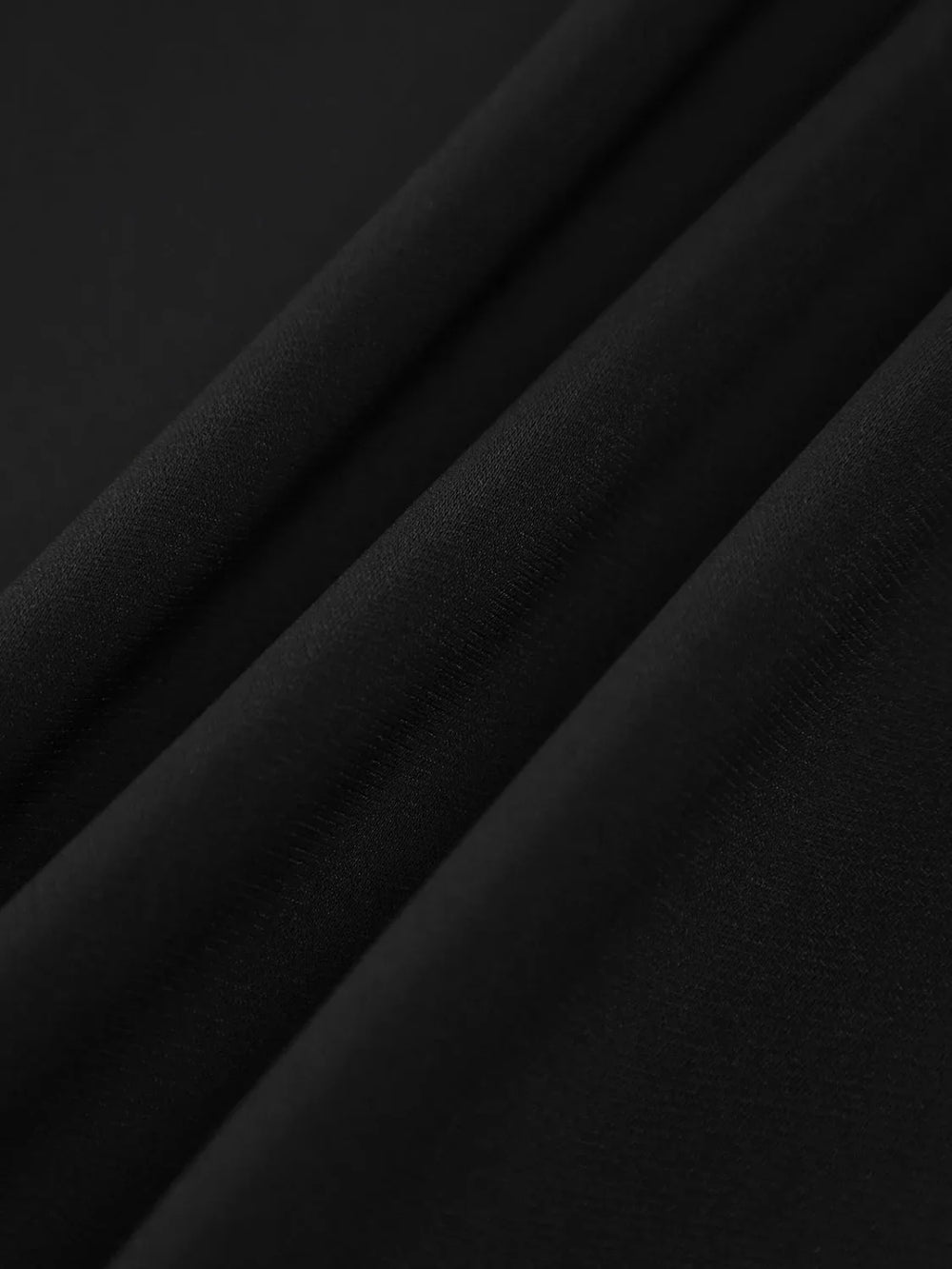 Chiffon Low Cut V neck Modern Pleated Zip Mini Dress Dresses