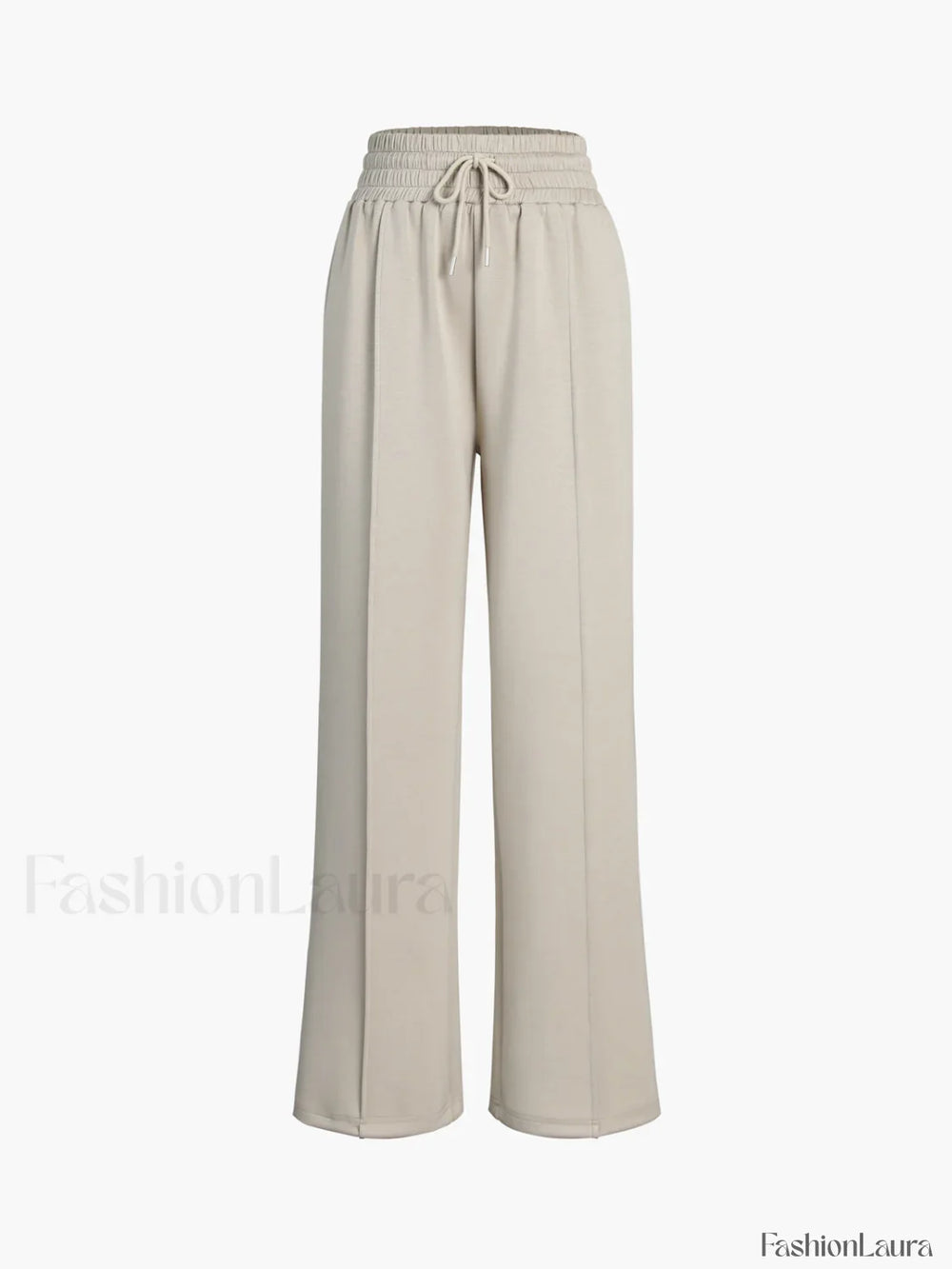 City Walk Graceful Wide Leg Sweatpants Apricot / XS Sweatpants