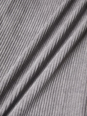 Corduroy Patchwork High Waist Straight Pants Straight Leg Pants